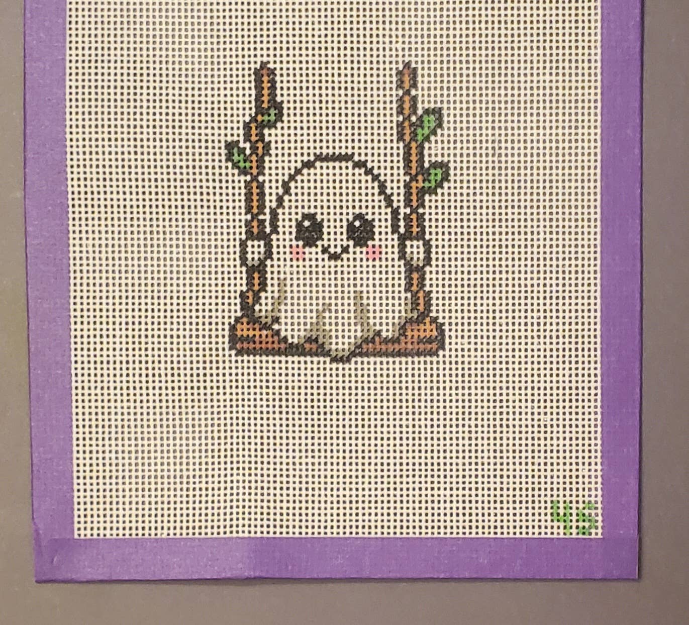 Halloween Ghost Swinging Canvas