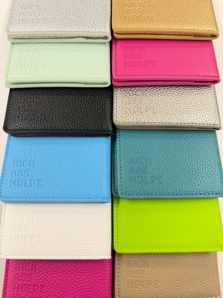 Kick Ass Leather Passport Case