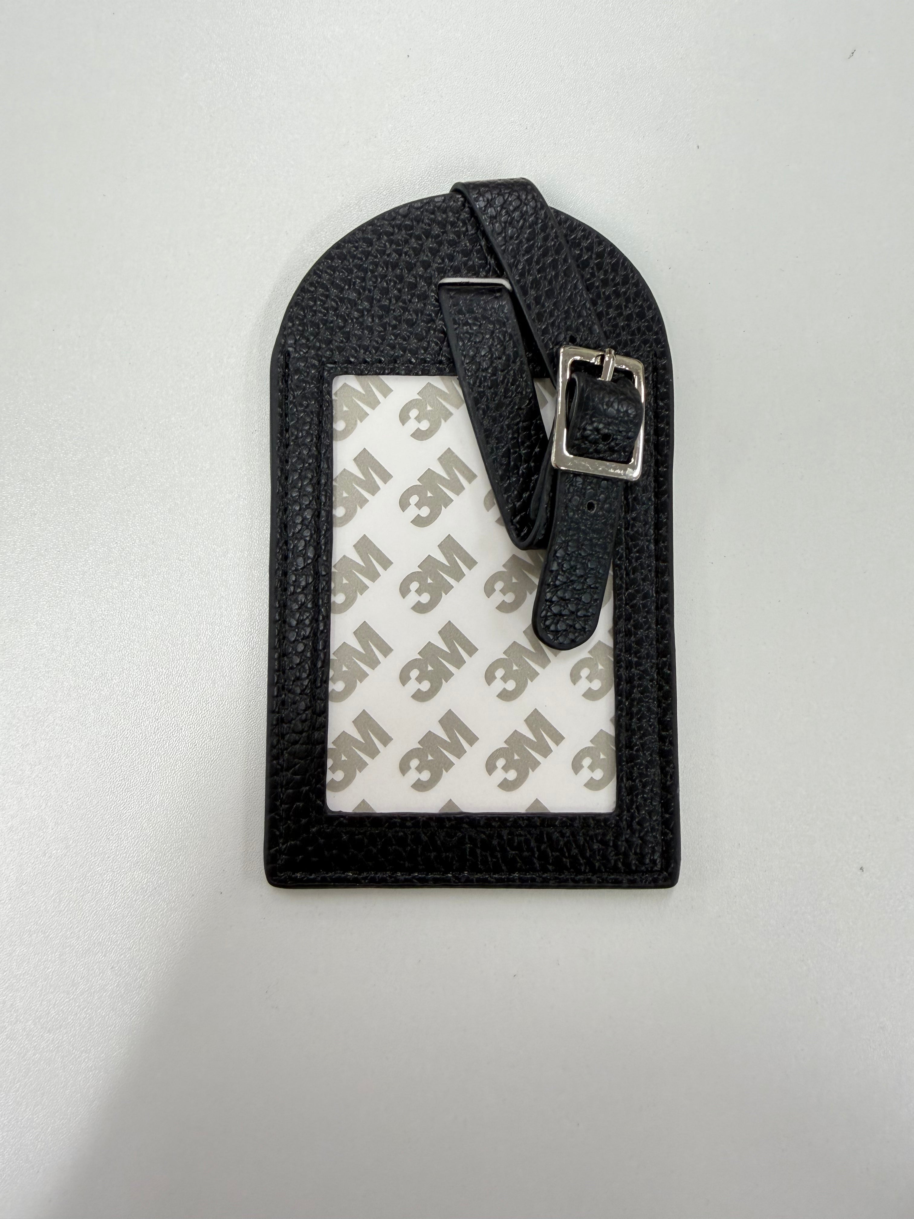 Kick Ass Leather Luggage Tag