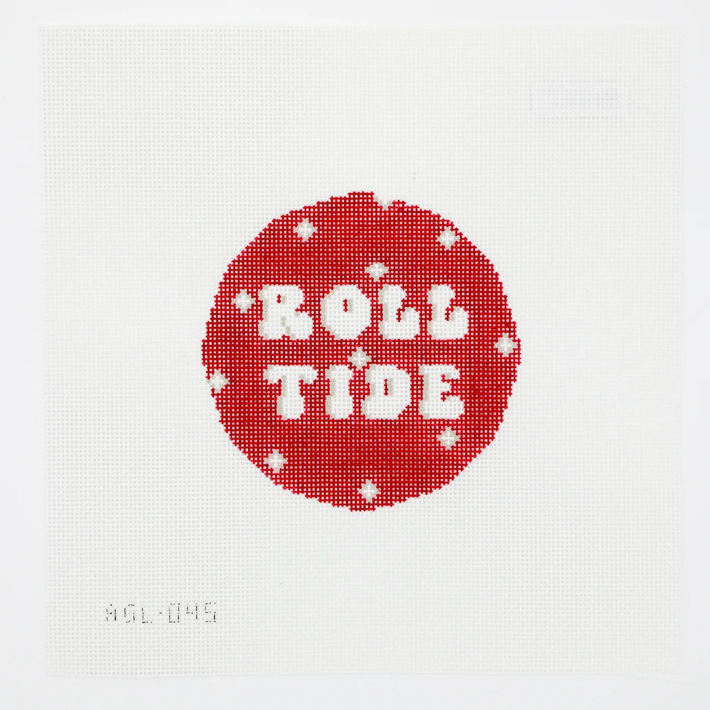 Roll Tide Round Canvas