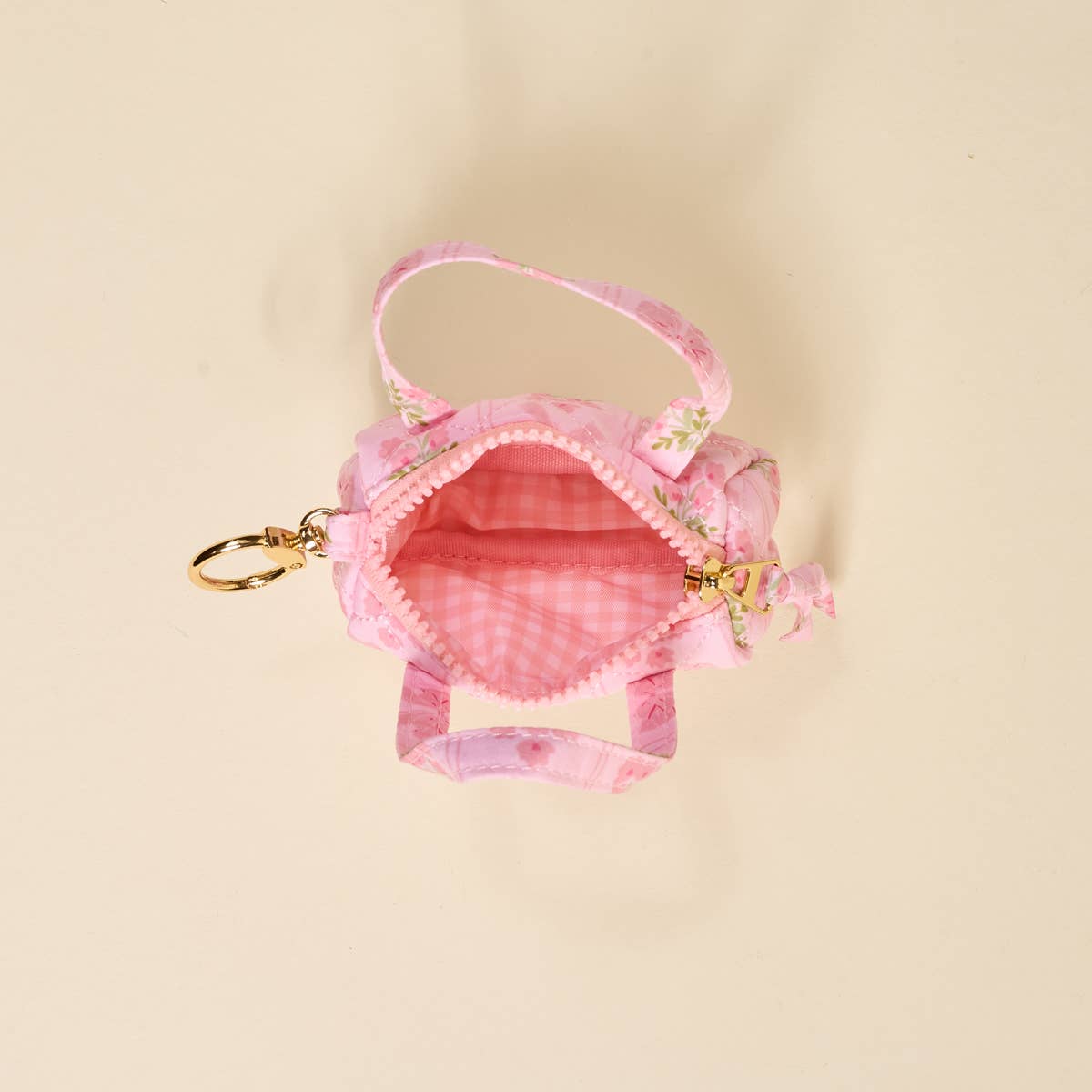 Oh So Fancy Pink Itty Bitty Duffle Bag Charm