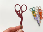 Colorful Stork Scissors