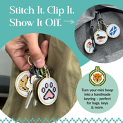 Good Luck! Mini Matchbox Cross Stitch Kit