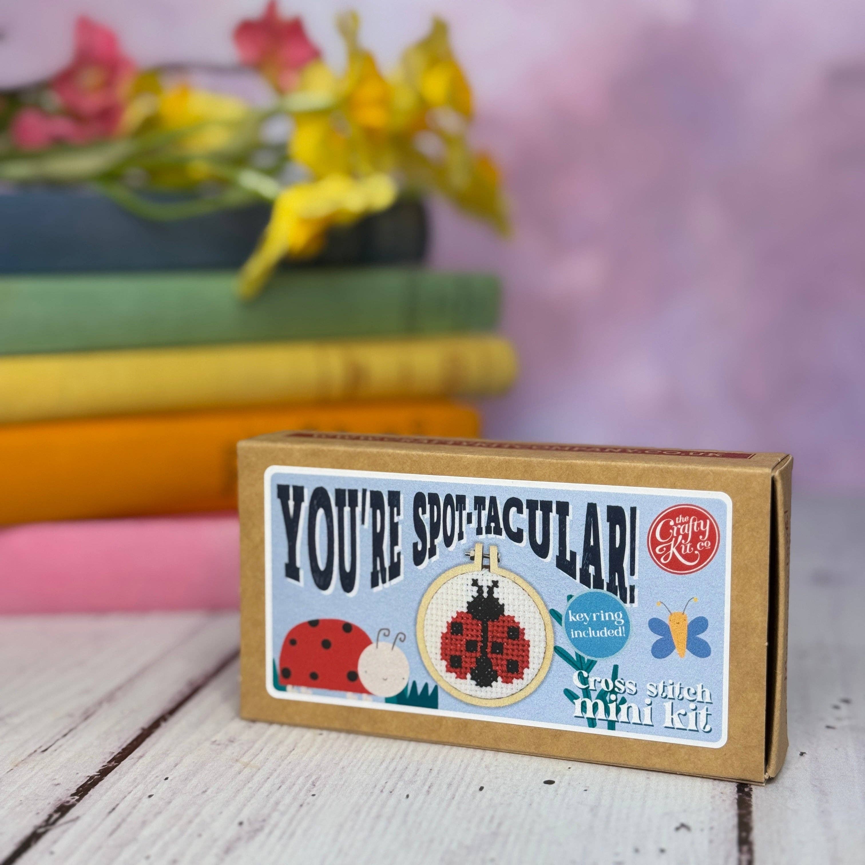 You're Spot-Tacular! Mini Matchbox Cross Stitch Kit