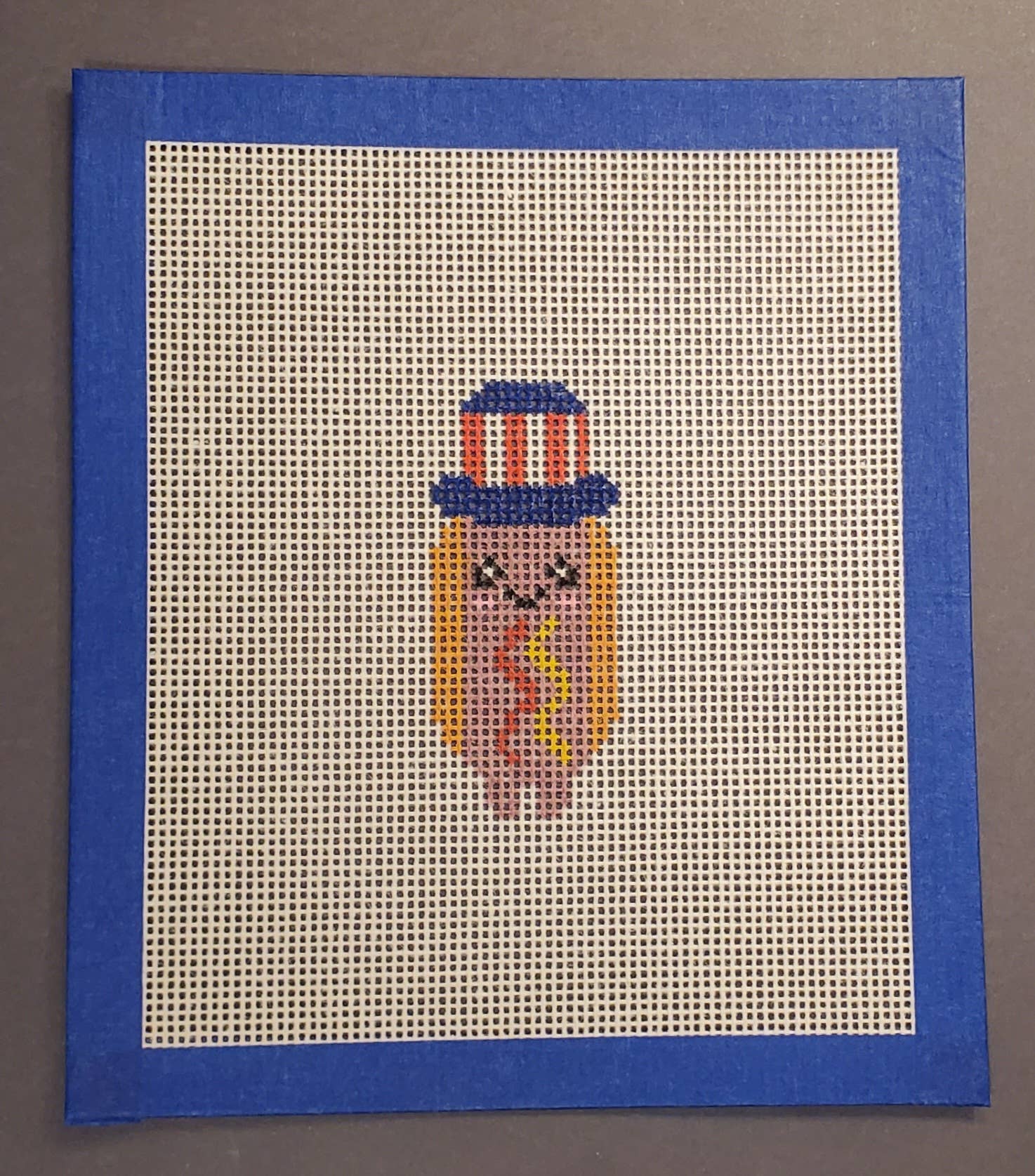 Hot Dog Americana 4th of July Canvas