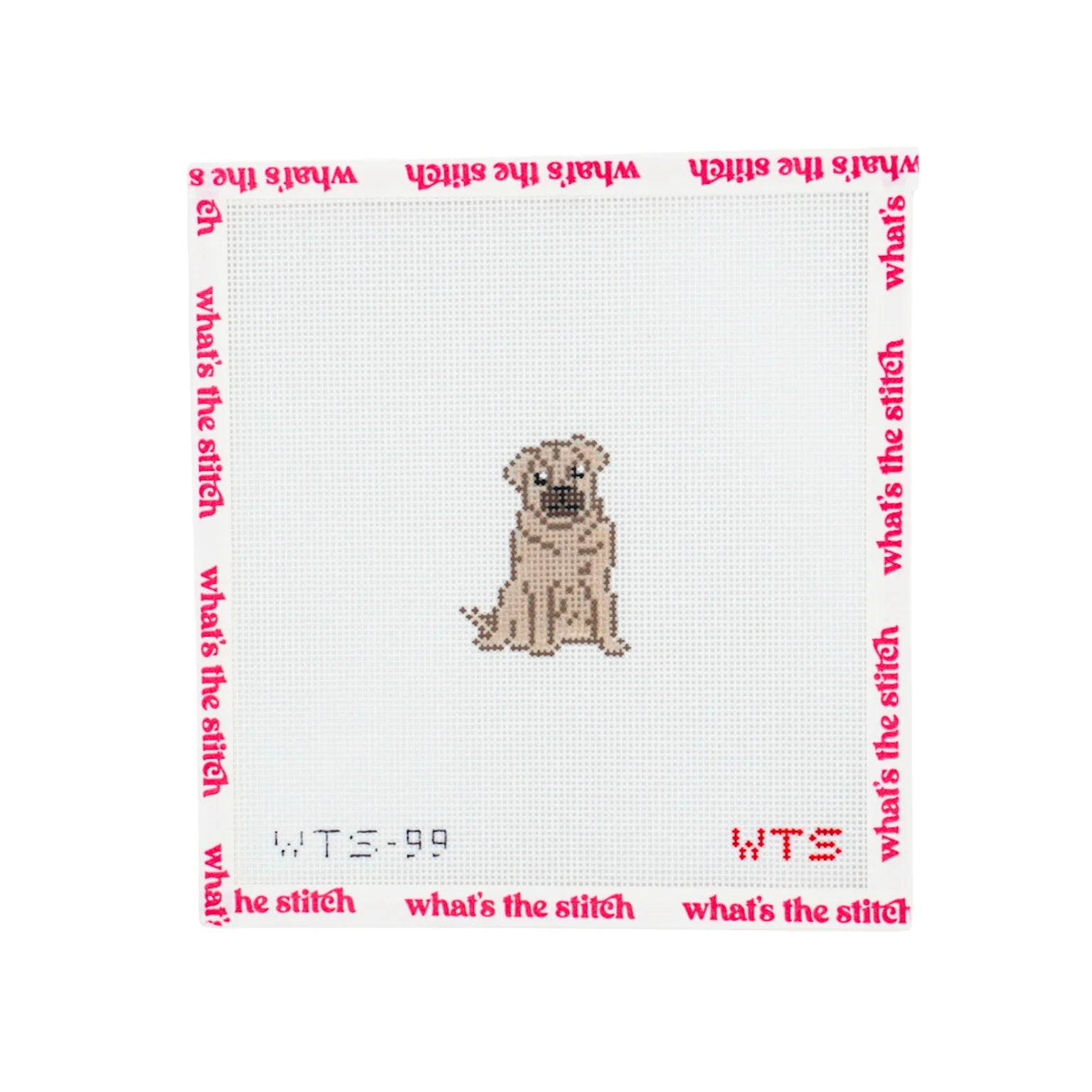 Mini Pug Canvas