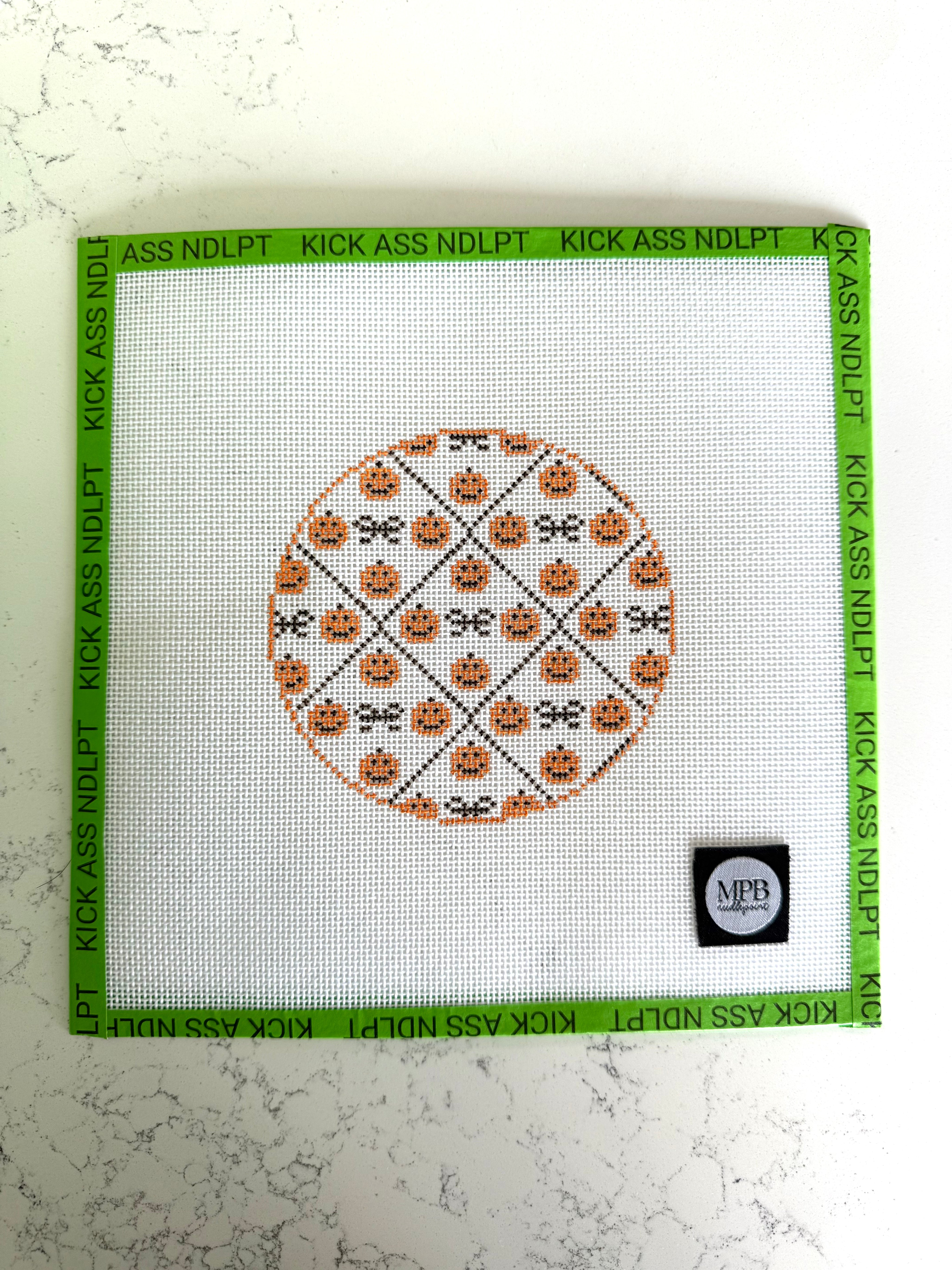 Pumpkins + Bows Canvas