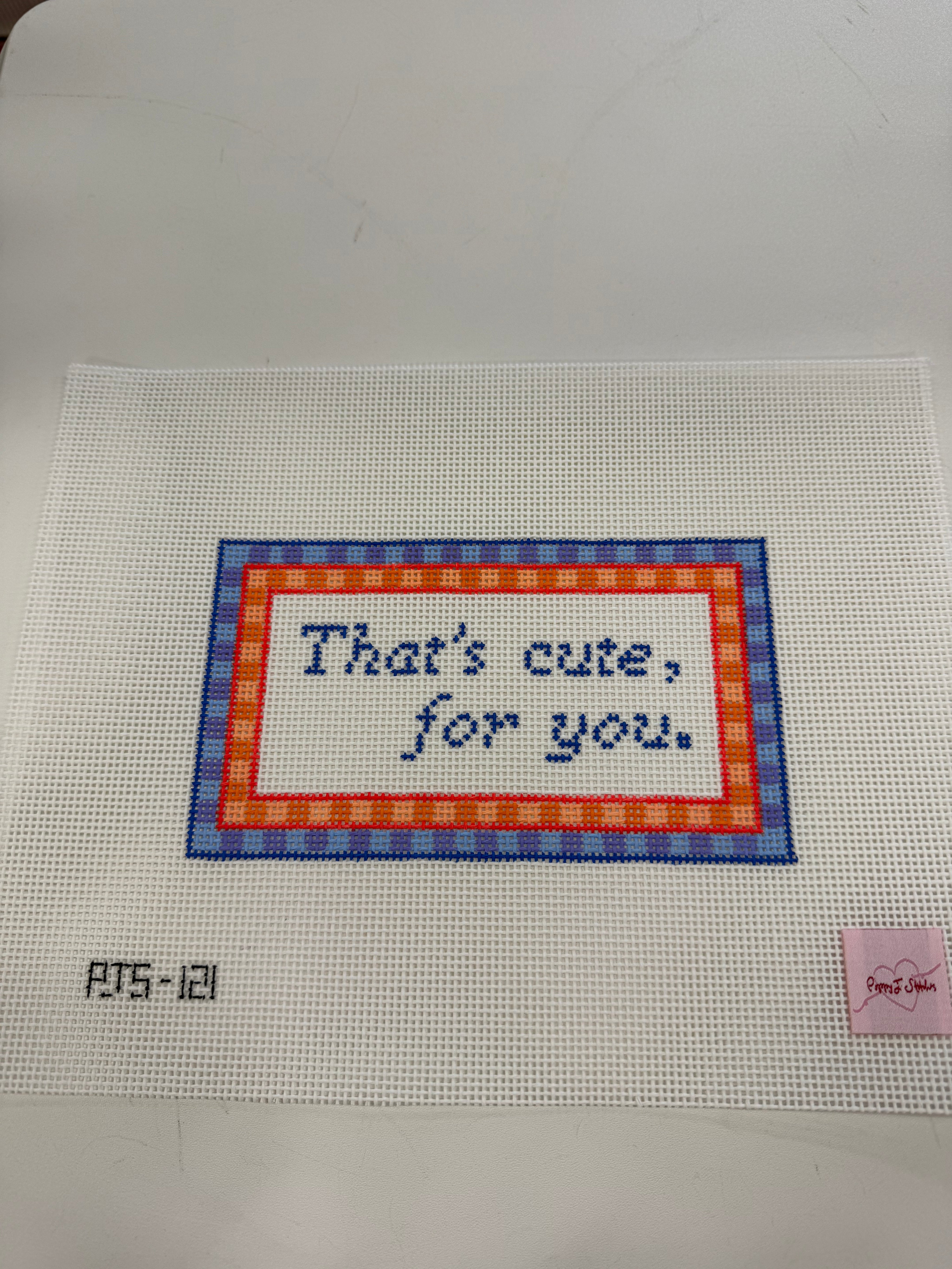 TRUNK SHOW - That's Cute, For You. Canvas