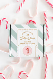 Candy Cane Cross Stitch Kit