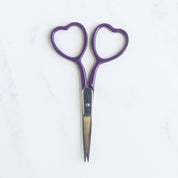Bubble Gum Heart Embroidery Scissors