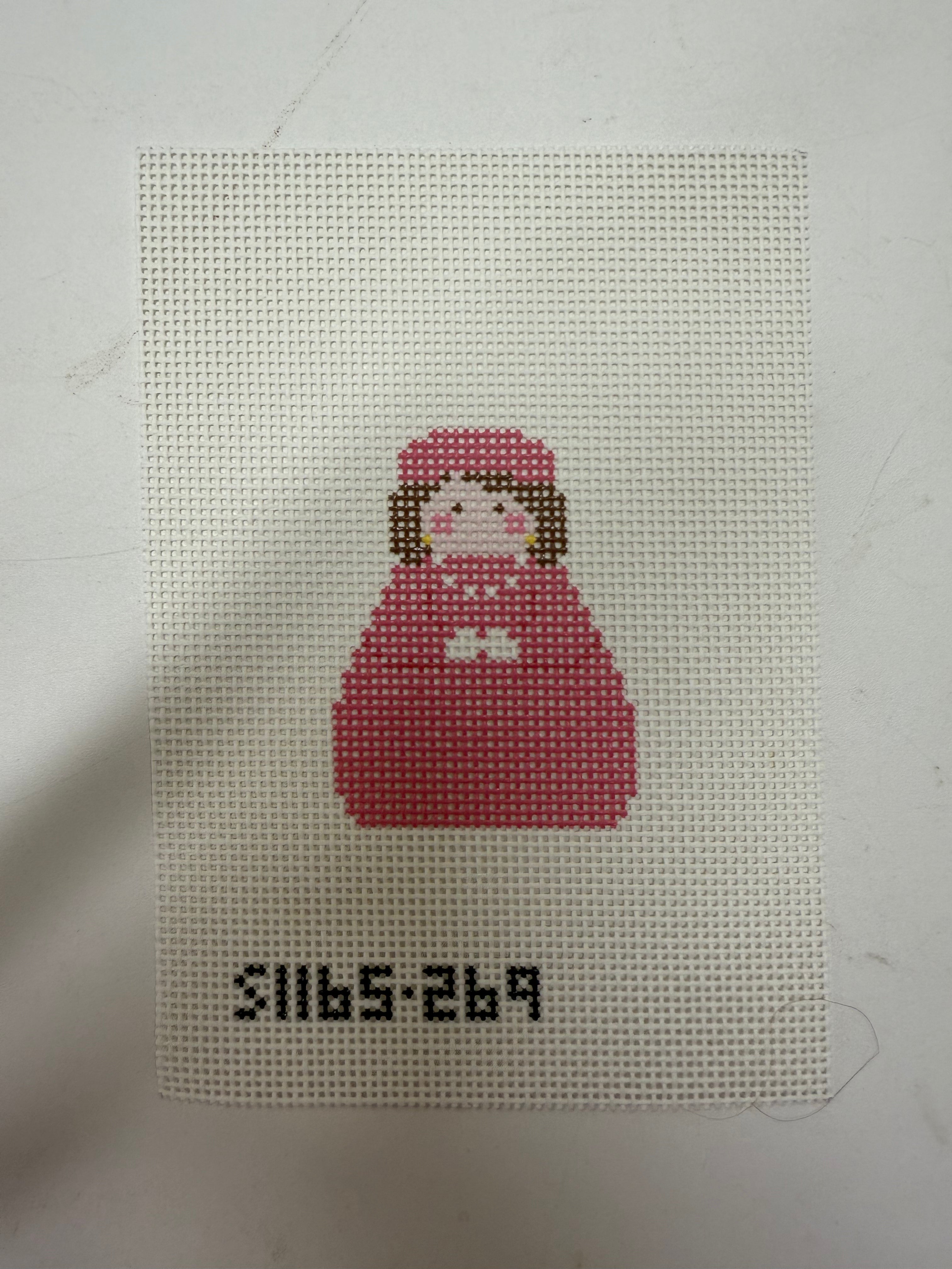 Jackie O Stitch It Angel Canvas