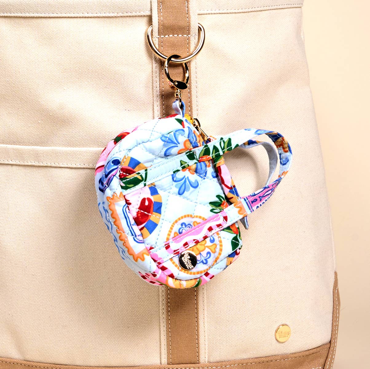 Itty Bitty Duffle Bag Charm–Ciao Bella