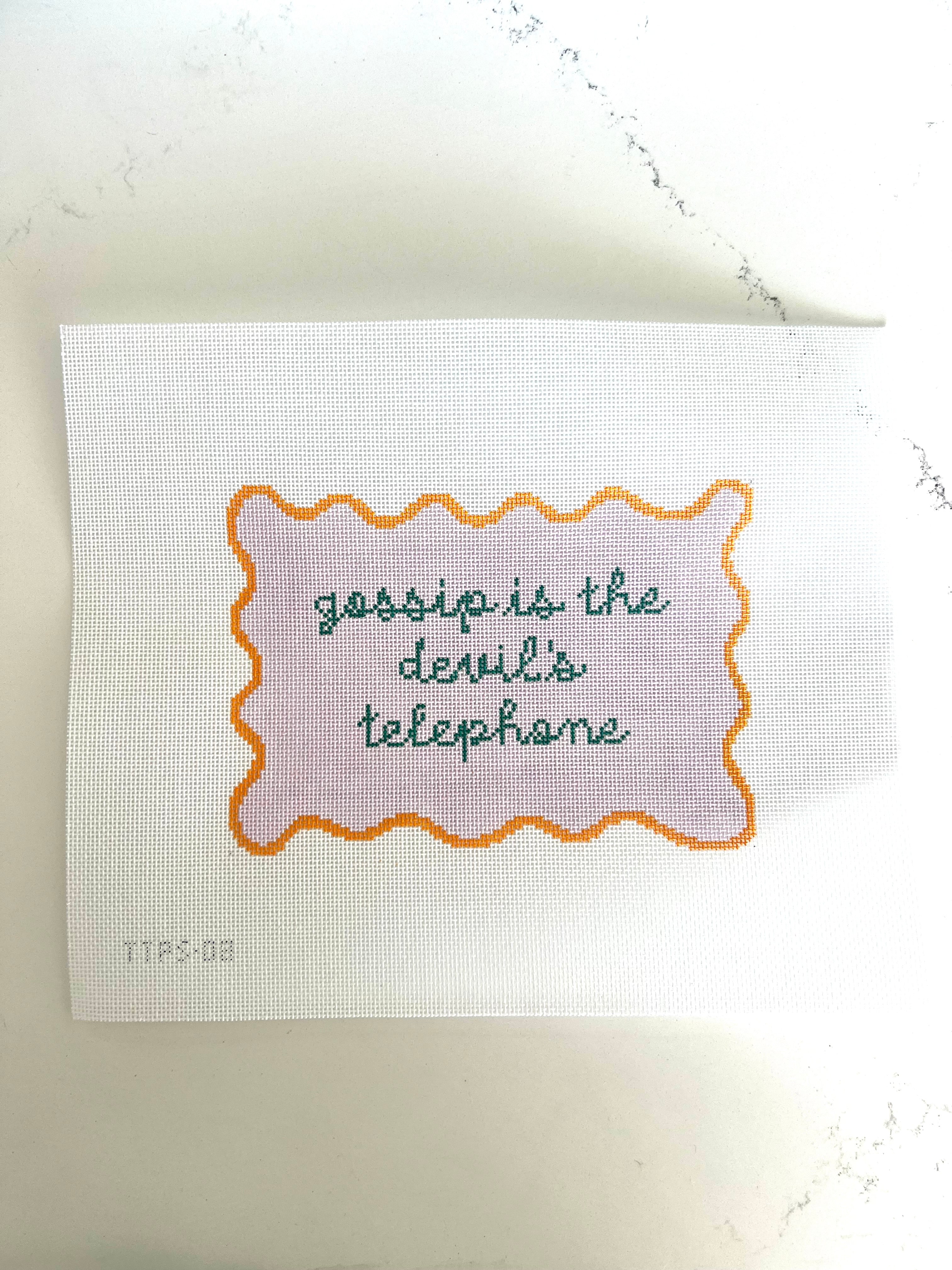 Devil's Telephone Canvas