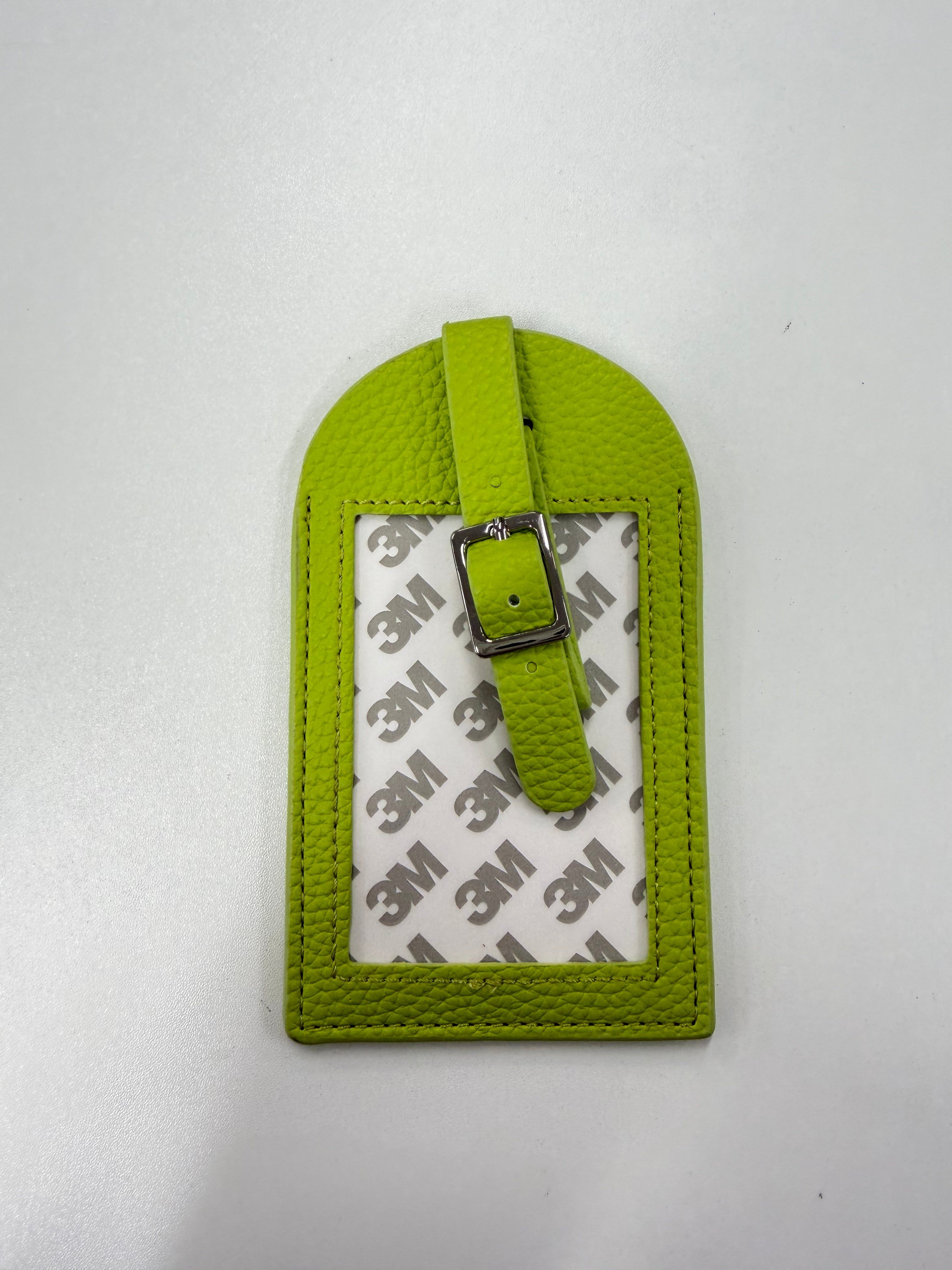 Kick Ass Leather Luggage Tag