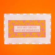 Not My Monkeys Canvas