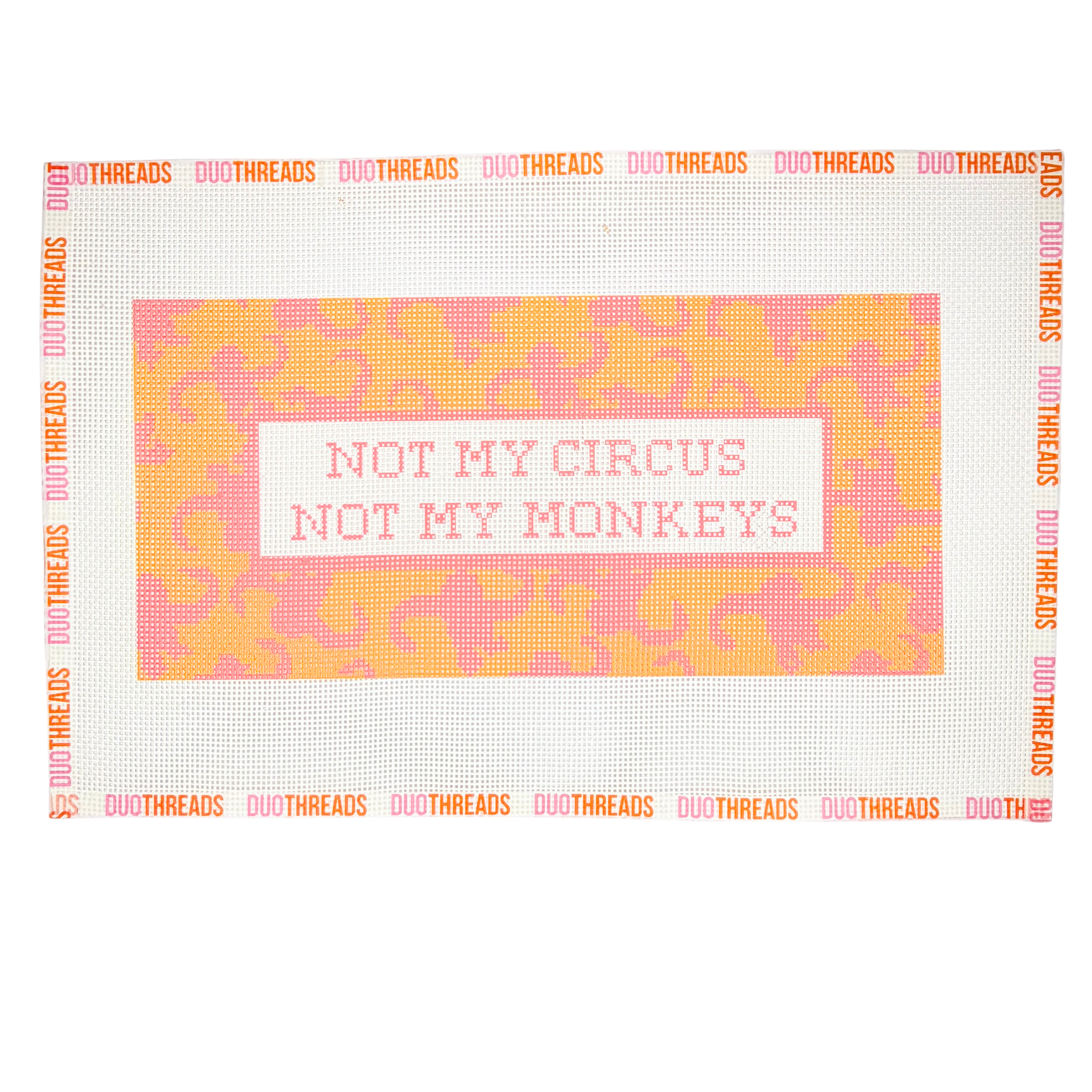 Not My Monkeys Canvas