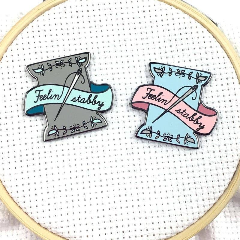 Hard Enamel Feeling Stabby Exclusive Magnetic Needle Minder