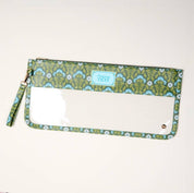 Mahjong Tile Keeper Pouch–Everbloom Forest Green