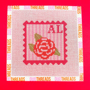 Alabama Stamp Needlepoint Canvas