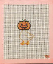 Goose Pumpkin Canvas
