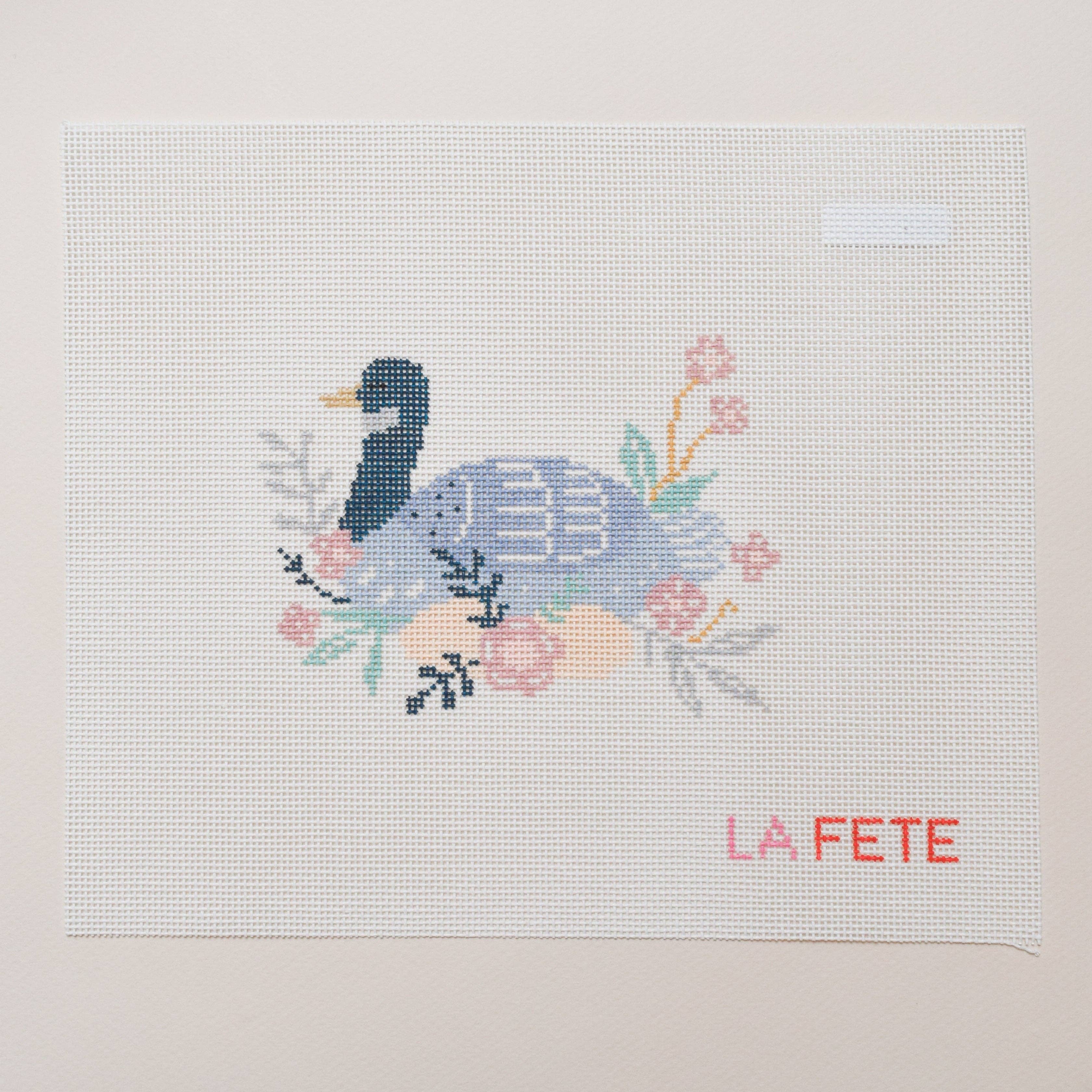 12 Days Of Christmas - Six Geese A-Laying Canvas