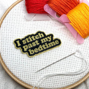 I Stitch Past My Bedtime Magnetic Needle Minder