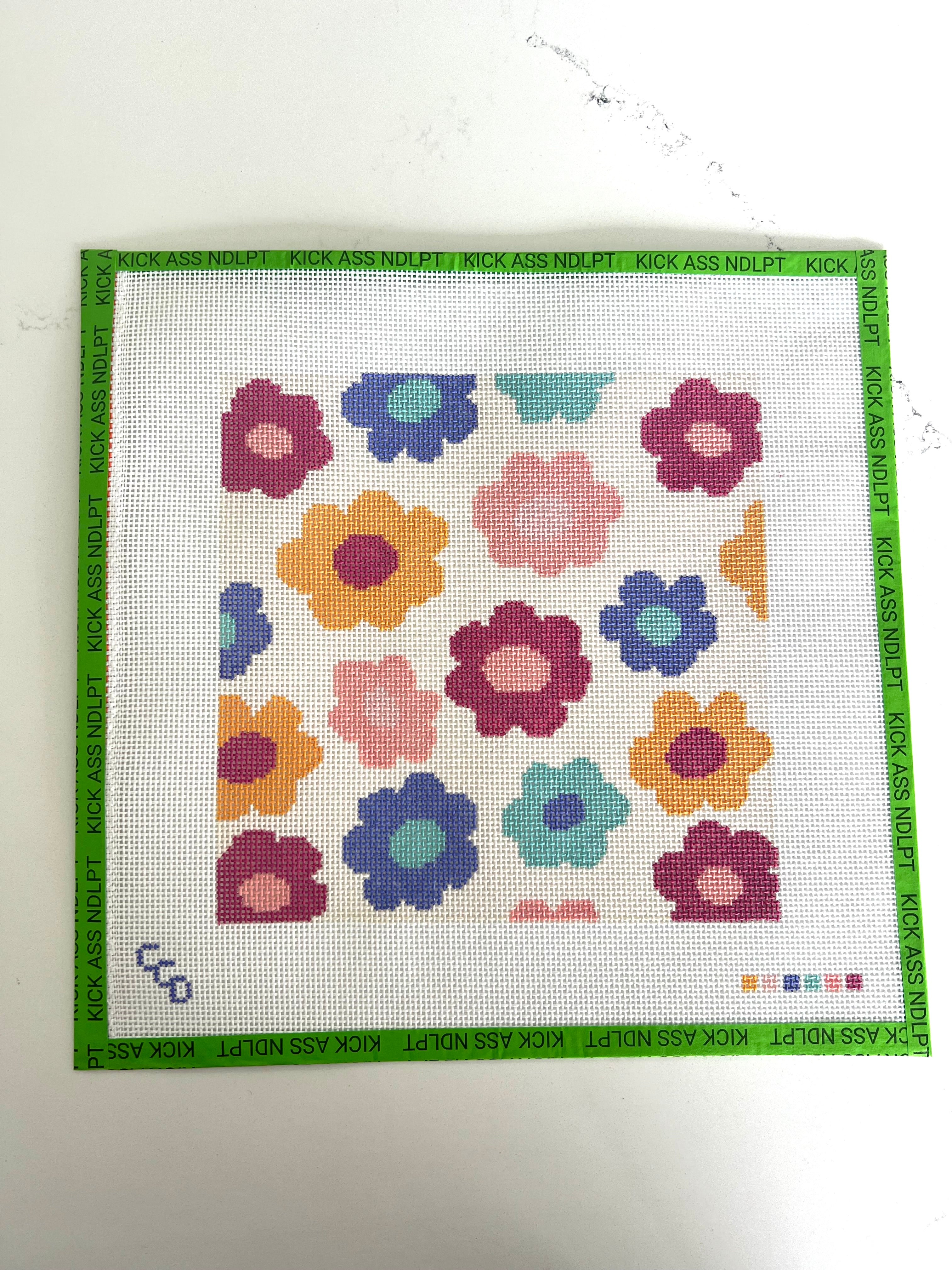 Floral Print Canvas