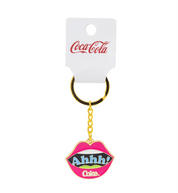 Coca-Cola® Lips Enamel Keychain