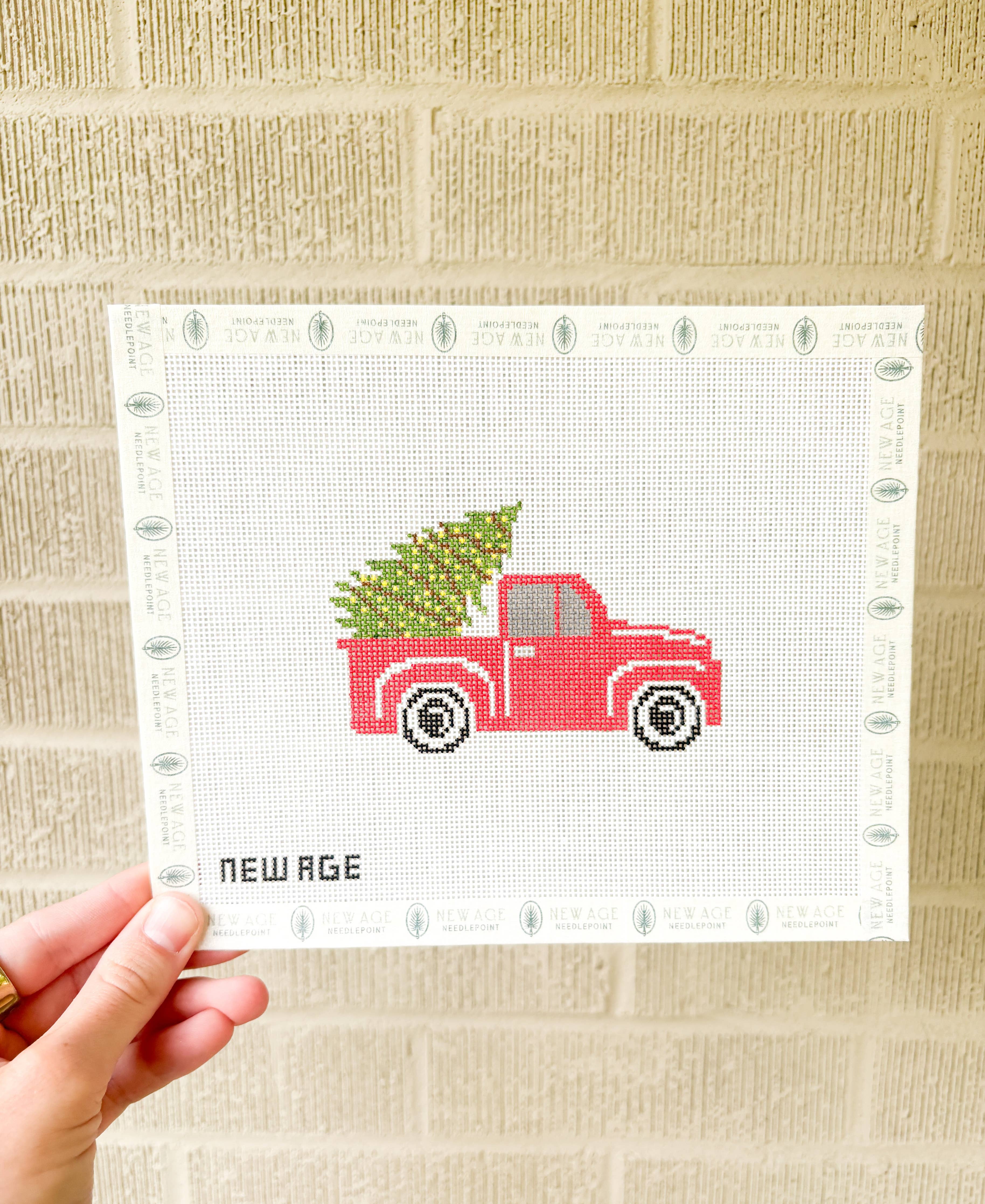 Christmas Truck Canvas