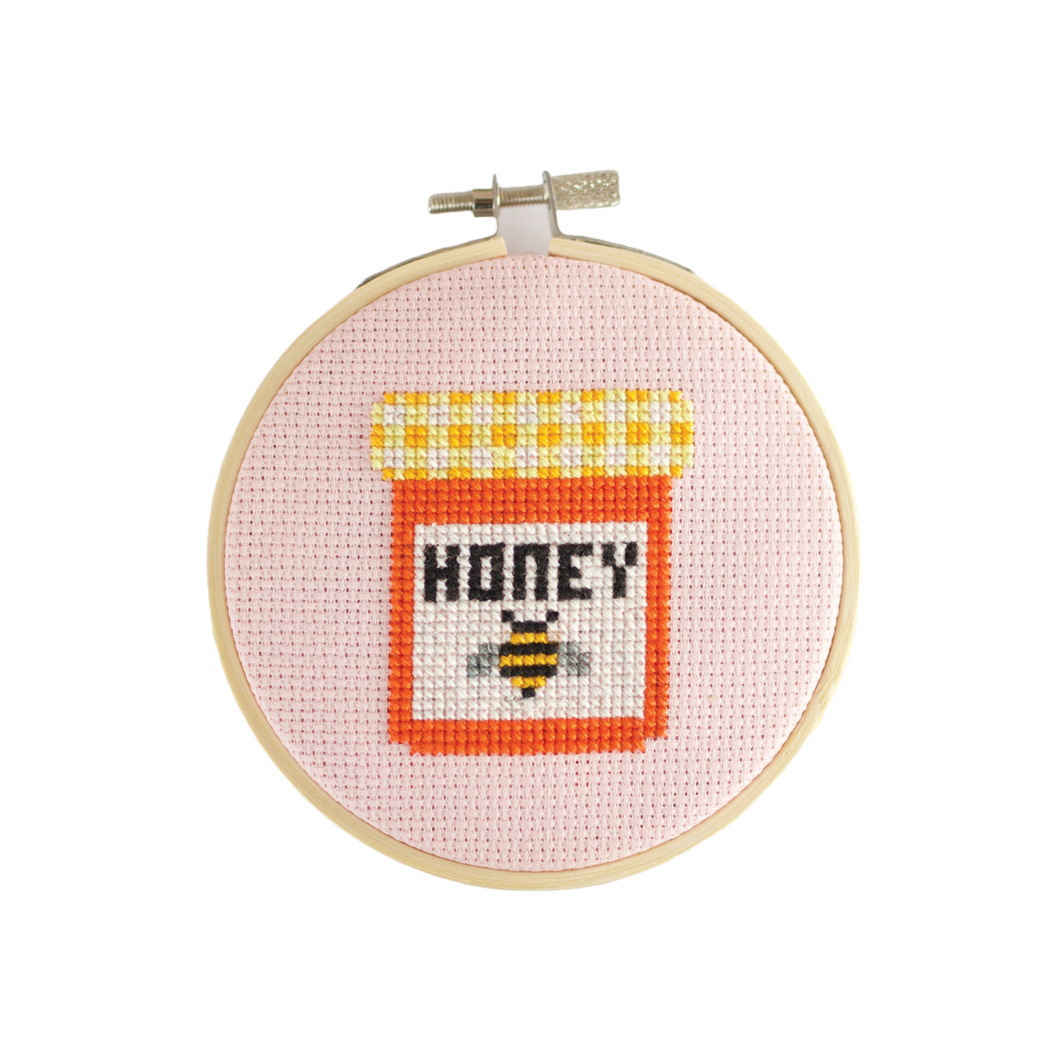 Honey Jar Cross Stitch Kit