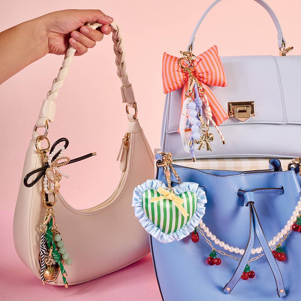 Oh So Fancy Pink Itty Bitty Duffle Bag Charm