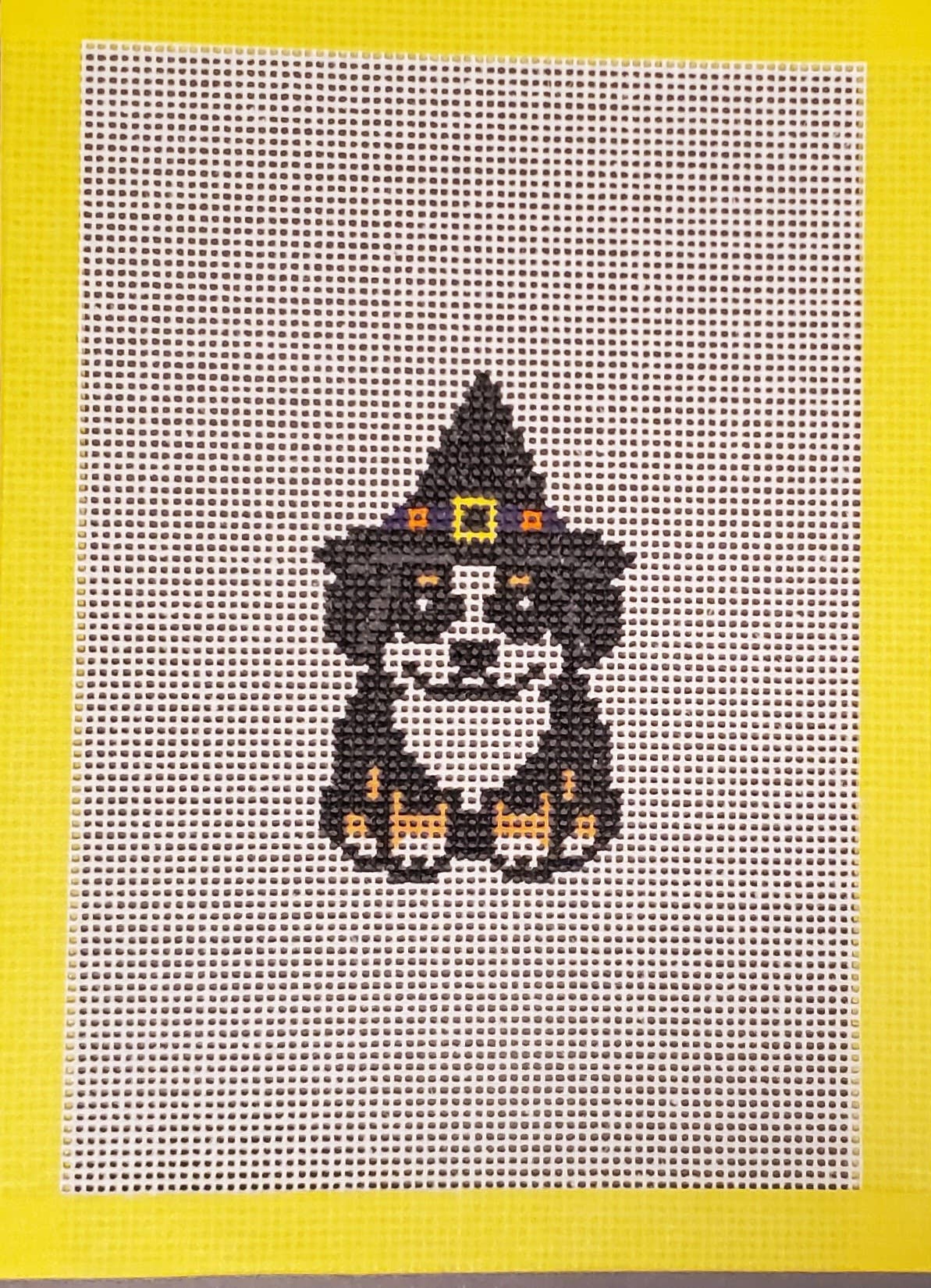 Halloween Bernese Dog Canvas