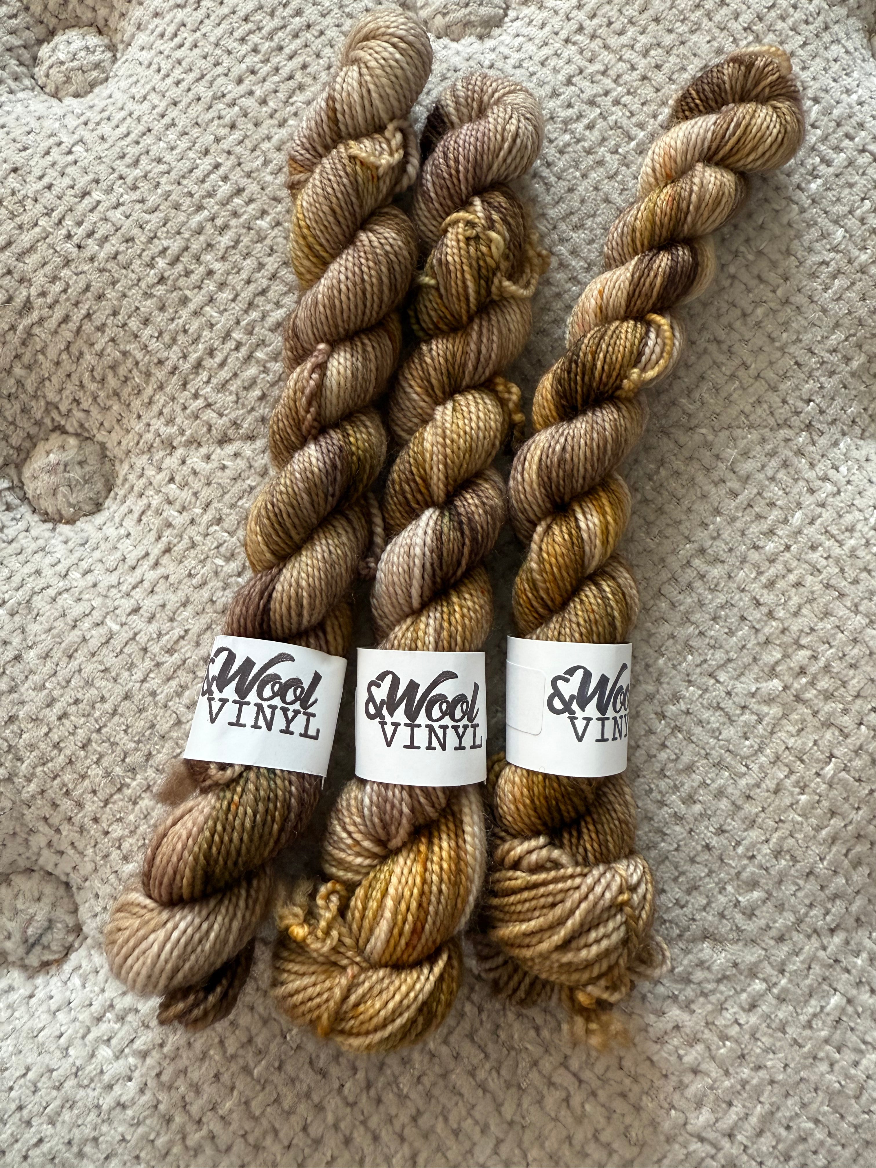 Brown Ooak Wool Blend
