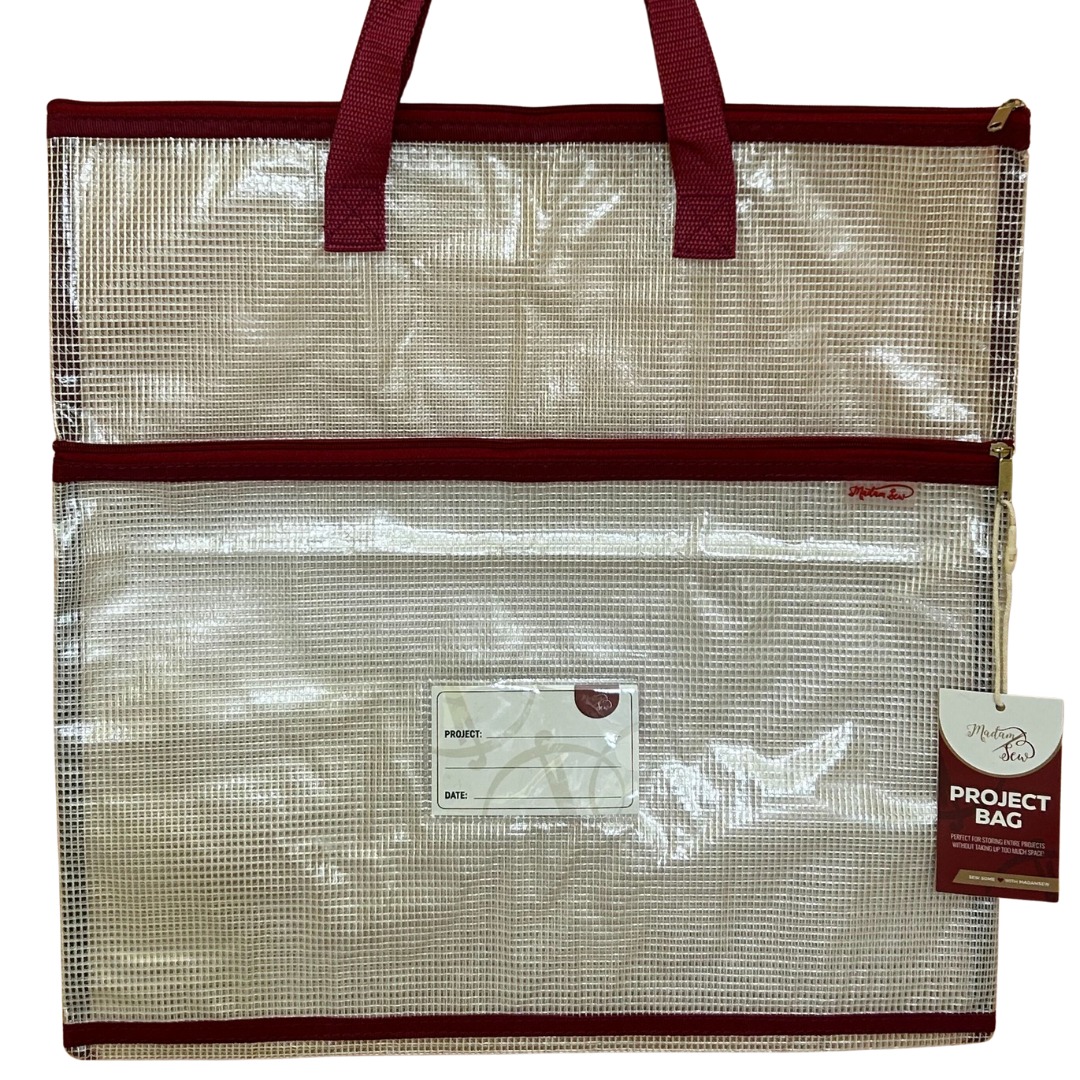 Project Bag - Burgundy