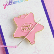 Orange Shell Polly Pocket Needle Minder