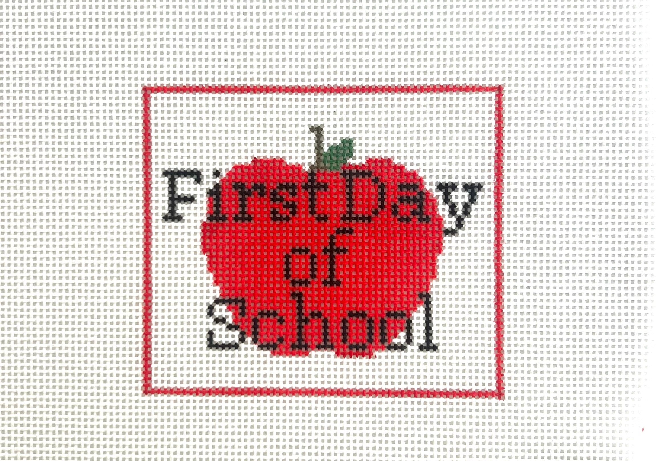 First Day of School Canvas