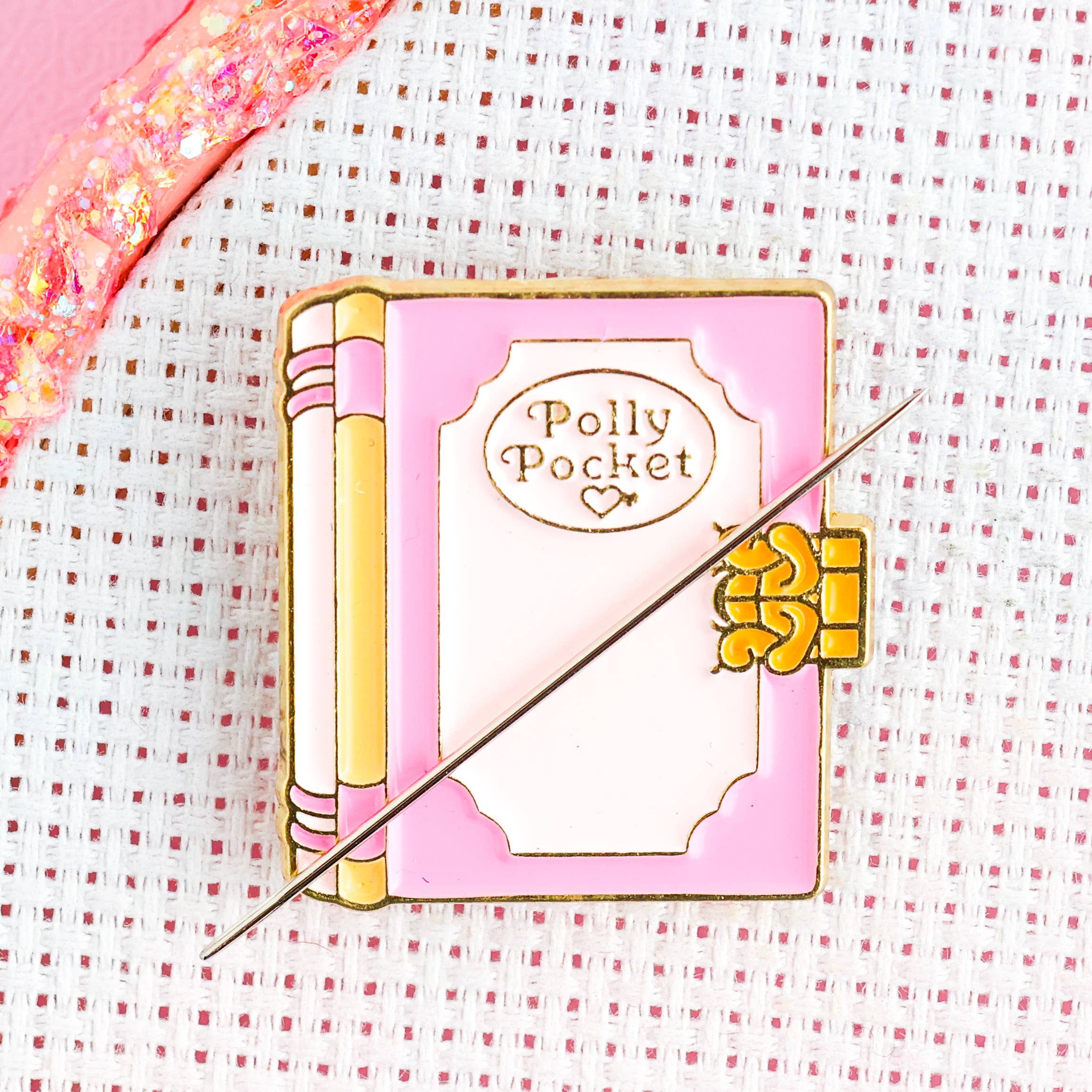 Polly Pocket Diary Needle Minder