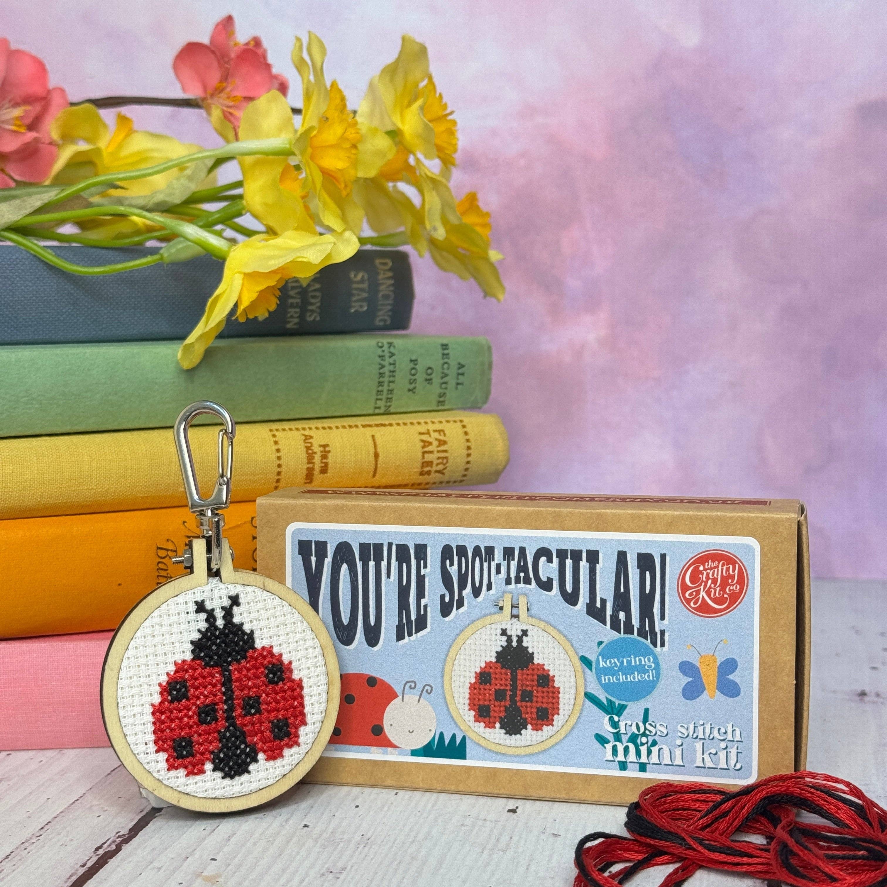You're Spot-Tacular! Mini Matchbox Cross Stitch Kit