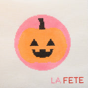 Pumpkin Halloween Round Canvas
