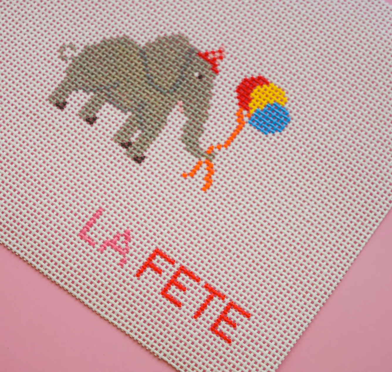 Elephant Party Animal Canvas