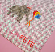 Elephant Party Animal Canvas