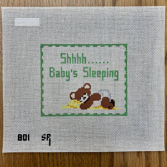 Shhh, Baby's Sleeping, Sign - 13 mesh