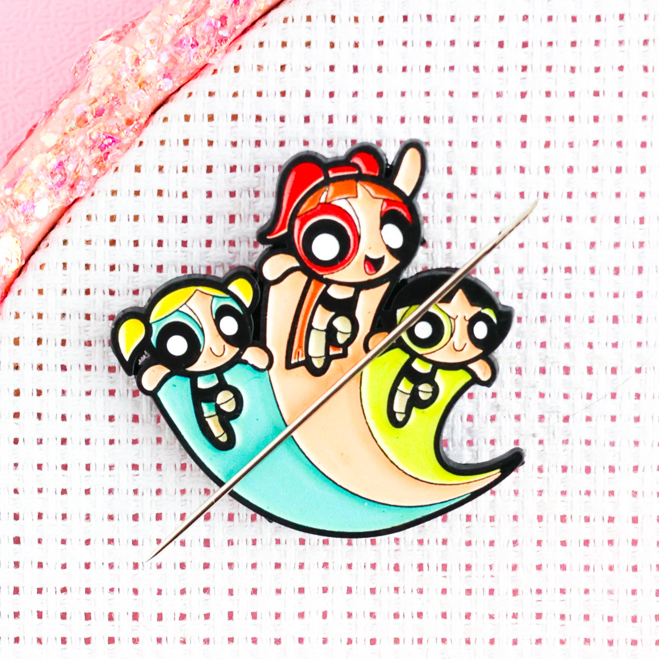 Power Puff Girls Needle Minder