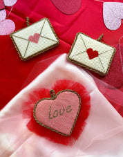 Love Note Canvas: Pink