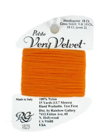 PET V-VELVET V629-ORANGE