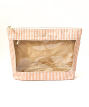 Brown Stitching Project Bag