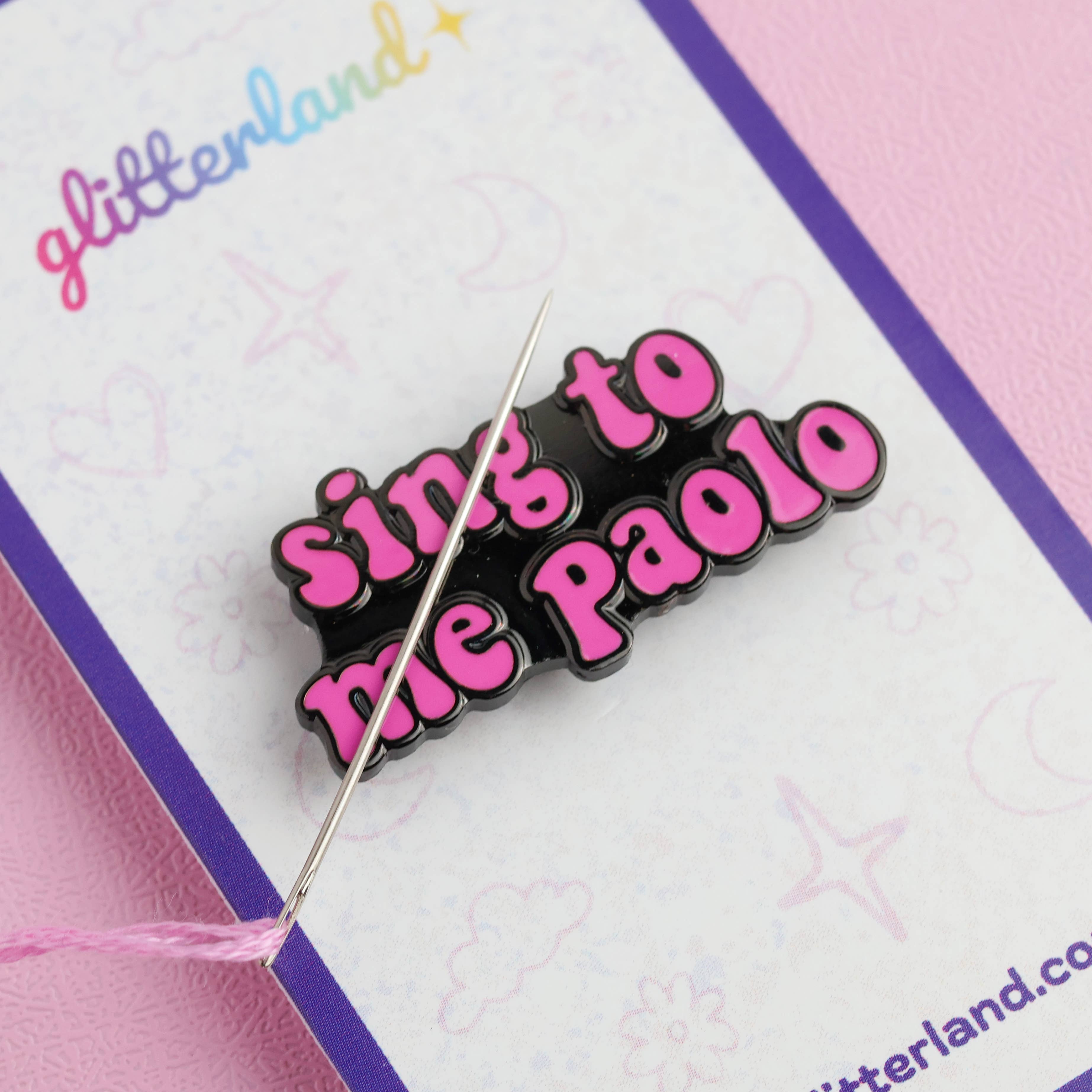 Sing to Me Paolo Needle Minder