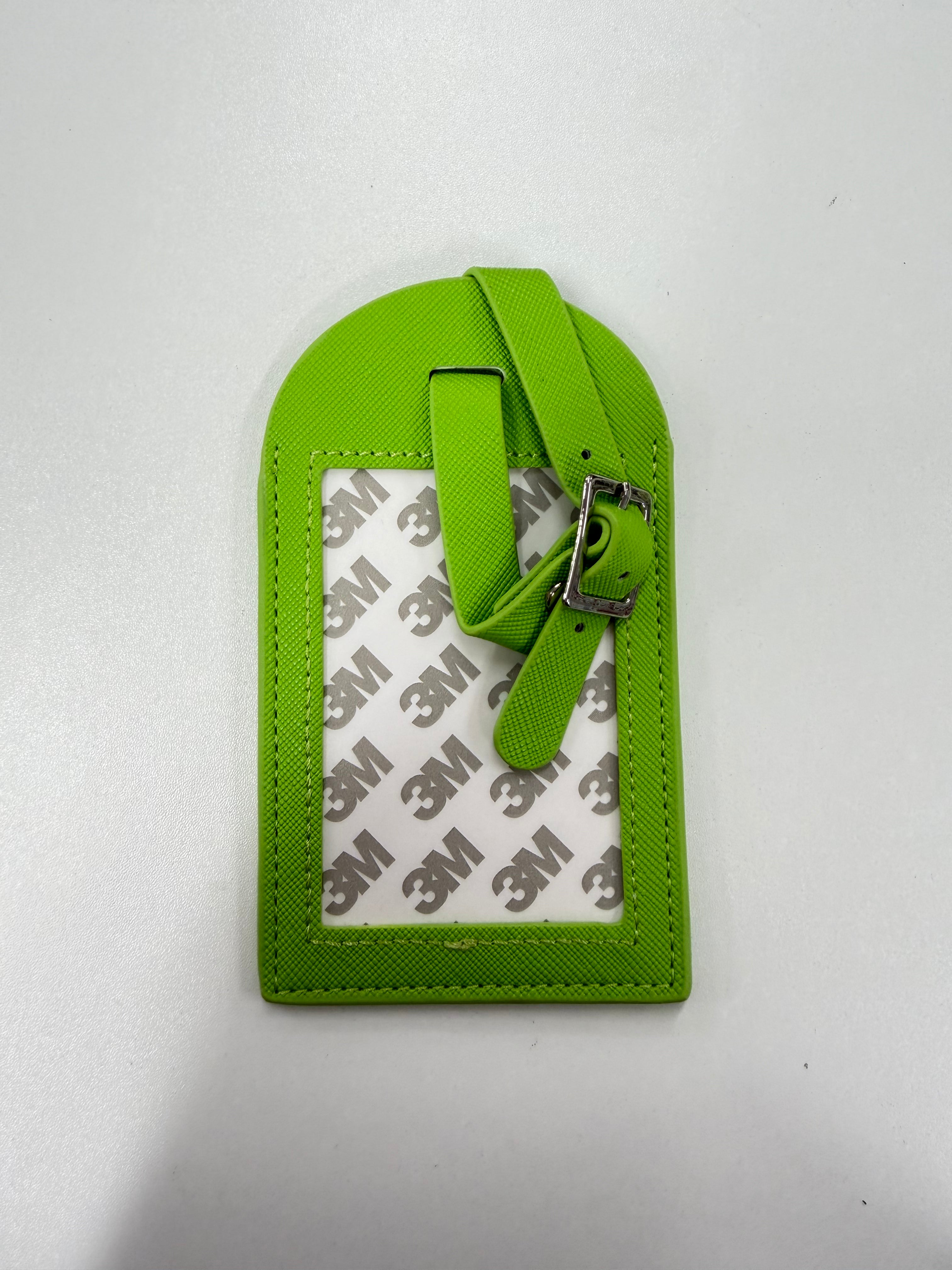 Kick Ass Leather Luggage Tag