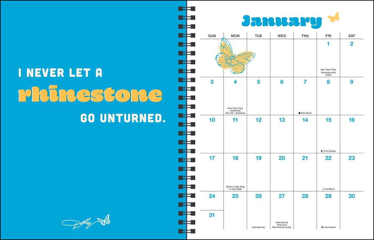 Dollyisms: Dolly Parton's 2027 Softcover Monthly/Weekly Planner Calendar by Andrews McMeel Publishing: Calendar; 144 pages / English