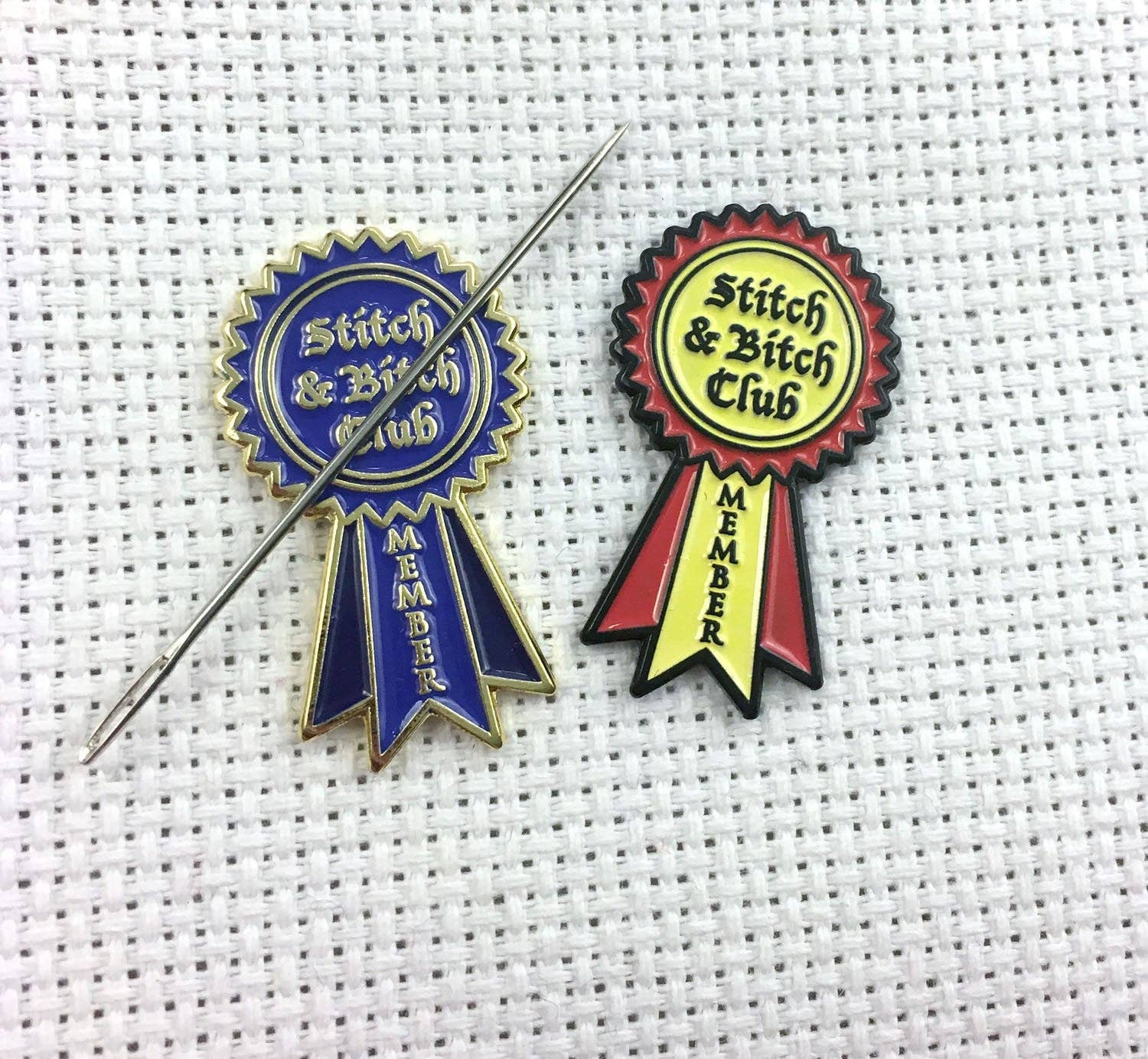 Stitch and Bitch Club Member Needle Minder